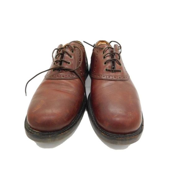 Johnston & Murphy Passport Leather Shoes Mens 10.5 W Oxford Brown main image 9